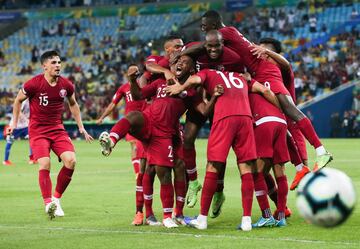 La Selección de Catar sorprendió y logró empatar el partido tras ir perdiendo 2-0 ante Paraguay. El equipo de Félix Sánchez 