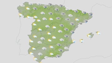 AEMET alerta de un cambio radical del tiempo: zonas afectadas por lluvias y bajada de temperaturas