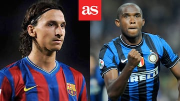 Catorce años del intercambio que perjudicó a Zlatan Ibrahimovic y benefició a Samuel Eto’o