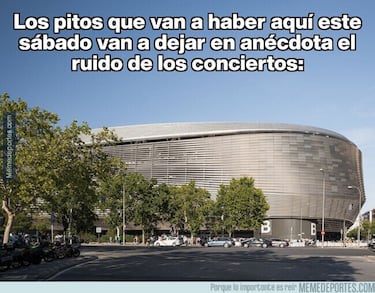 Los pitos en el Bernabéu y la derrota del Barça, protagonistas de los memes de la jornada