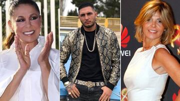 Imágenes de Isabel Pantoja, de Omar Montes y de Arancha de Benito.