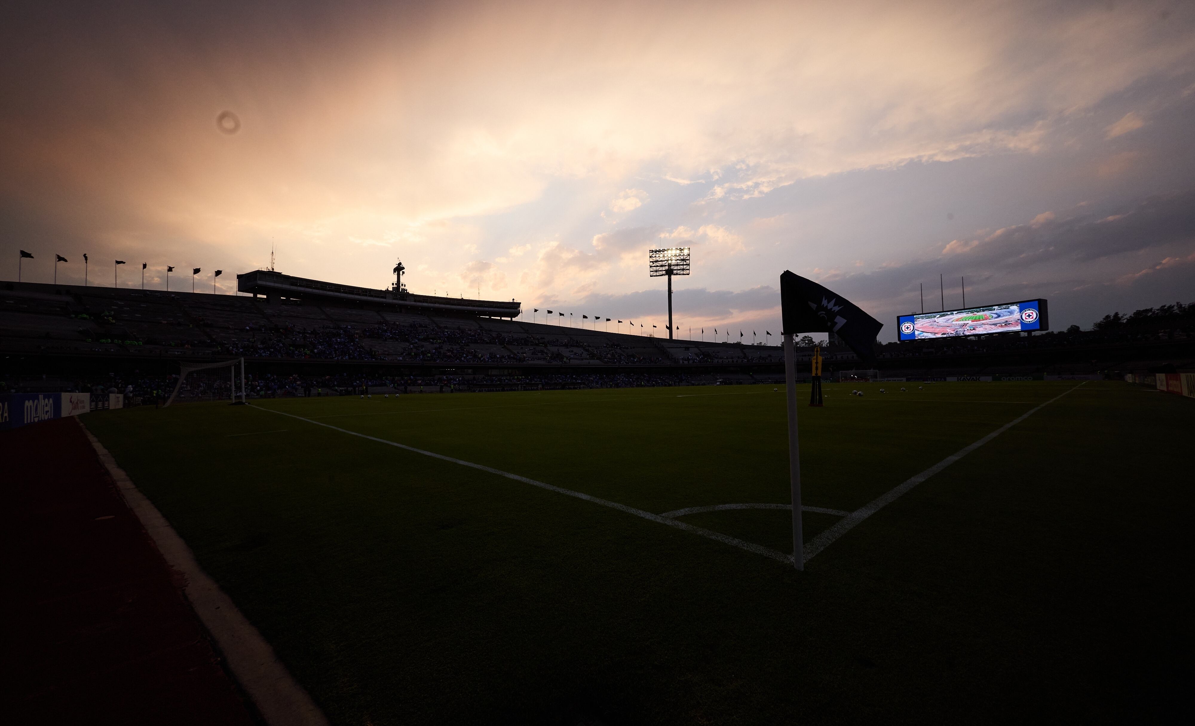 General View Stadium during the Semi-Finals second leg match between Cruz Azul and Tigres UANL as part of the CONCACAF Champions Cup 2025, at Olimpico Universitario Stadium on May 01, 2025 in Mexico City, Mexico.