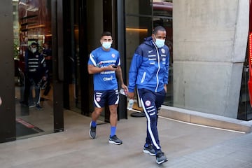 La selección chilena comenzó este lunes, en Juan Pinto Durán, sus entrenamientos de cara al amistoso ante Bolivia en Rancagua.