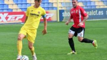 Ojog, con el Villarreal.