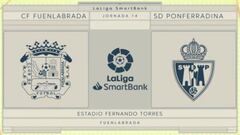 Resumen y goles Fuenlabrada vs. Ponferradina de Liga Smartbank