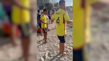 Selección Colombia de fútbol playa pierde en el debut