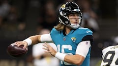 Jags QB Lawrence vows not to 'play timid' after throwing seven interceptions
