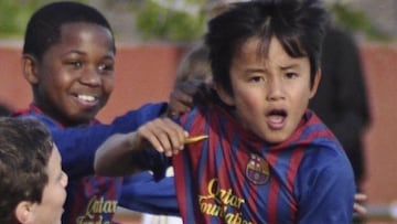 10 fotos inéditas de Ansu Fati, promesa del FC Barcelona