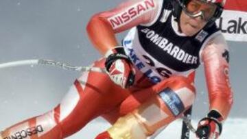 <strong>ÉXITO.</strong> La española Carolina Ruiz acabó séptima en el descenso de Copa del Mundo de Aspen.