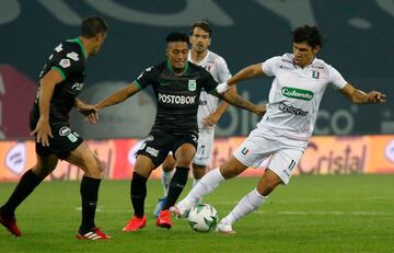 Once Caldas venció 2-0 a Nacional en el Palogrande por la fecha 10 de la Liga BetPlay y es nuevo líder del campeonato.