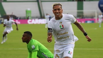 Los números goleadores de Dayro Moreno.