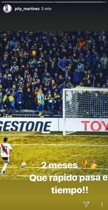 El Pity no se olvida: a dos meses, recordó su gol en la final