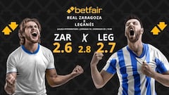 Real Zaragoza vs. CD Leganés: horario, dónde ver, pronósticos y clasificación