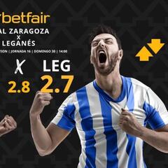 Real Zaragoza vs. CD Leganés: horario, dónde ver, pronósticos y clasificación