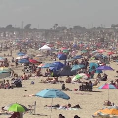 Las imagenes de California a pesar de las muertes por covid