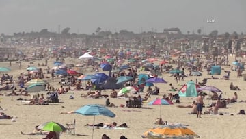 Las imagenes de California a pesar de las muertes por covid