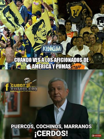 Los memes despedazan el empate en el Clásico Capitalino