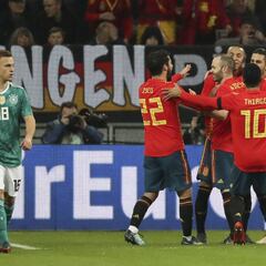 Alemania 1-1 España: resumen, resultado y goles. Amistos