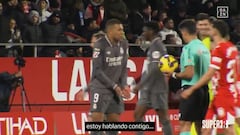 La “desconsideración” de Mbappé a Gil Manzano al descanso: el cara a cara fue tremendo