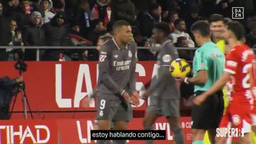 La “desconsideración” de Mbappé a Gil Manzano al descanso: el cara a cara fue tremendo