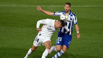 Mariano Díaz y Florian Lejeune hace dos años