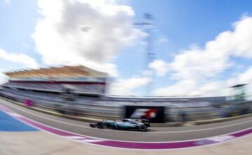 Lewis Hamilton, en Austin.