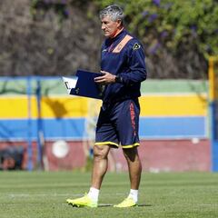 Setién: "Hay detalles como el dinero y otros que nos distancian"