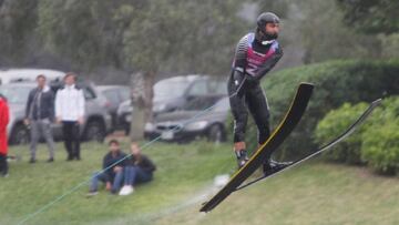 Felipe Miranda obtuvo medalla de plata en salto.