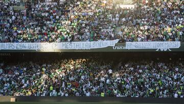 Las gradas del Villamarín.