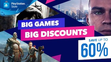 Grandes ofertas y descuentos en PS4: God of War, Detroit, Horizon…