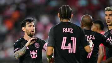 Las Garzas mantienen su invicto de pretemporada. Cremaschi, Tadeo Allende y Fafà Picault lo dieron vuelta. Messi fue ovacionado.