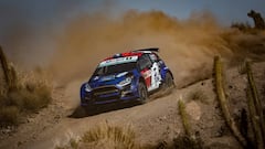 Alberto Heller se quedó con el shakedown del rally en Quillón