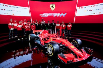 El Ferrari SF71, más rojo, más bonito y con "un gran motor"