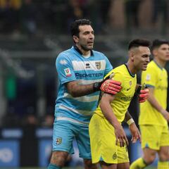 Buffon le da un susto al Inter