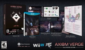 Edición física de Axiom Verge para Wii U, finalmente a la venta.