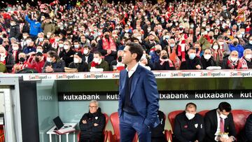 Marcelino, en San Mamés