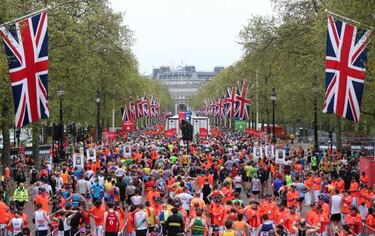 Maratón de Londres: unas cervezas, dos medallistas olímpicos...
