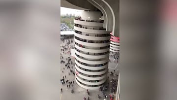 Inquietante documento: las torres de San Siro en modo Expediente X