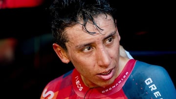 Egan Bernal ya está en Barcelona para La Vuelta a España.