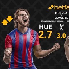 SD Huesca vs. Levante UD: horario, dónde ver, pronósticos y clasificación