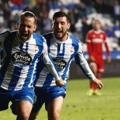 Resumen y goles del Deportivo vs. Zaragoza de la Liga 1|2|3