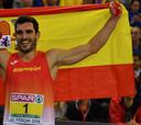 Jorge Ureña es el supermán de Europa: oro en heptatlón