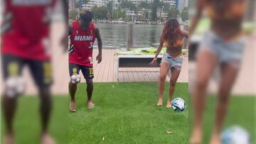 El imperdible momento que vivieron Vinicius Júnior y la cantante Anitta