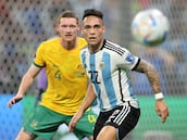 Lautaro Martínez se perdió varios goles y Scaloni levantó la voz