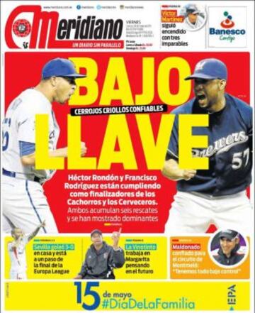 Portadas de la prensa deportiva