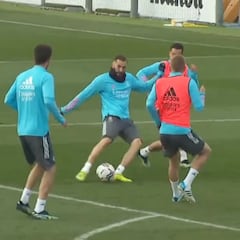 Ramos será baja pese a hacer parte de la sesión con el grupo