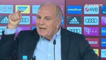 La ira descontrolada de Hoeness hablando de la venta de Bernat