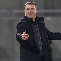 Rebrov: "Mis jugadores están un poco nerviosos, pero también con muchas ganas"