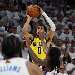 Tyrese Haliburton sobre canasta ganadora contra Thunder: “El entrenador confía en mí y mis compañeros me eligieron”