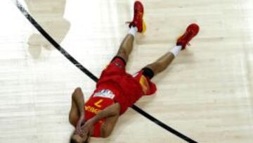 Juan Carlos Navarro tras la eliminación de España.